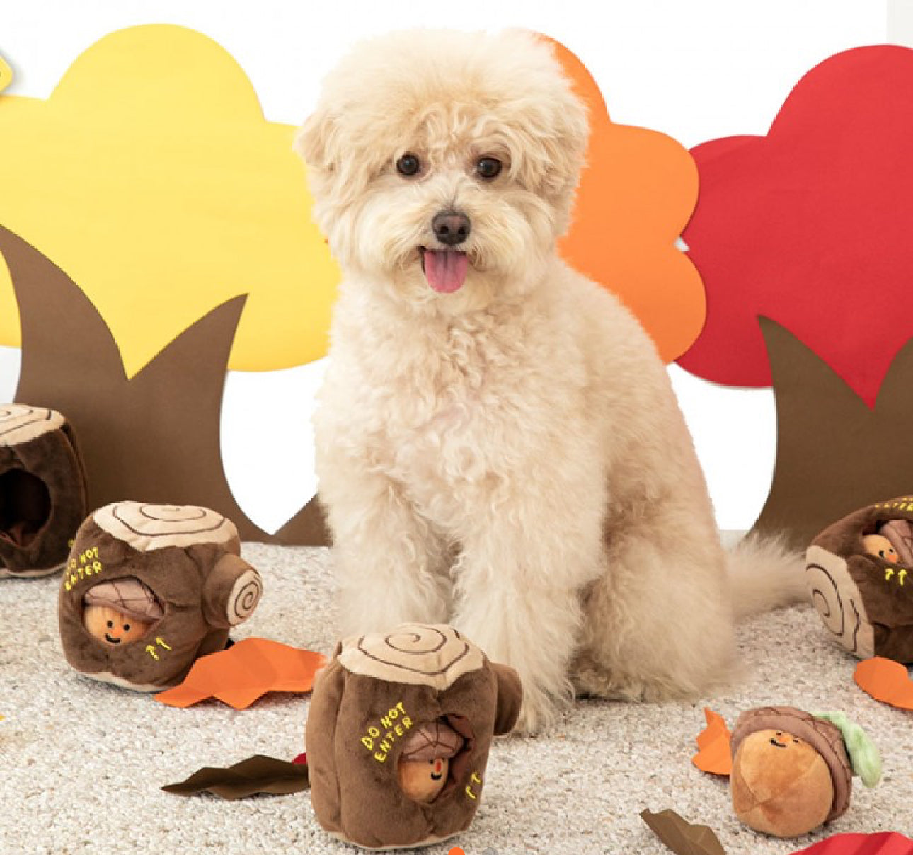 Biteme 🇰🇷-Acorn Tree Stump Toy