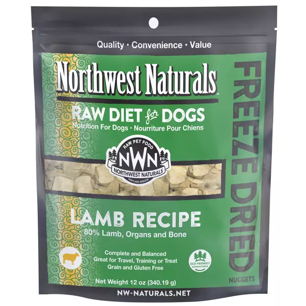 Northwest Naturals Freeze-dried Dog Nuggets Lamb
