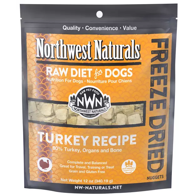 Northwest Naturals Freeze-dried Dog Nuggets Turkey