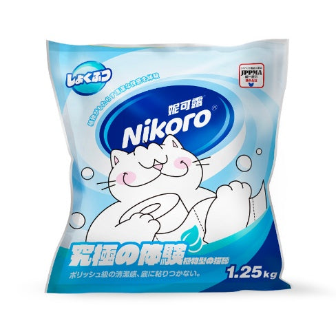 Nikoro cat litter: Tapioca cat litter (8 bags per box)