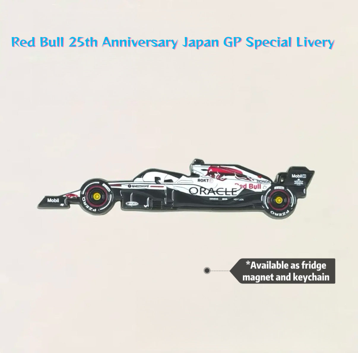 F1 Racing Car Keychain/fridge magnet-Multi Team Collection