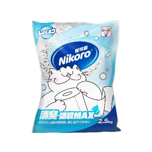 Nikoro cat litter: Tapioca Mix Tofu ( 4 bags per box)
