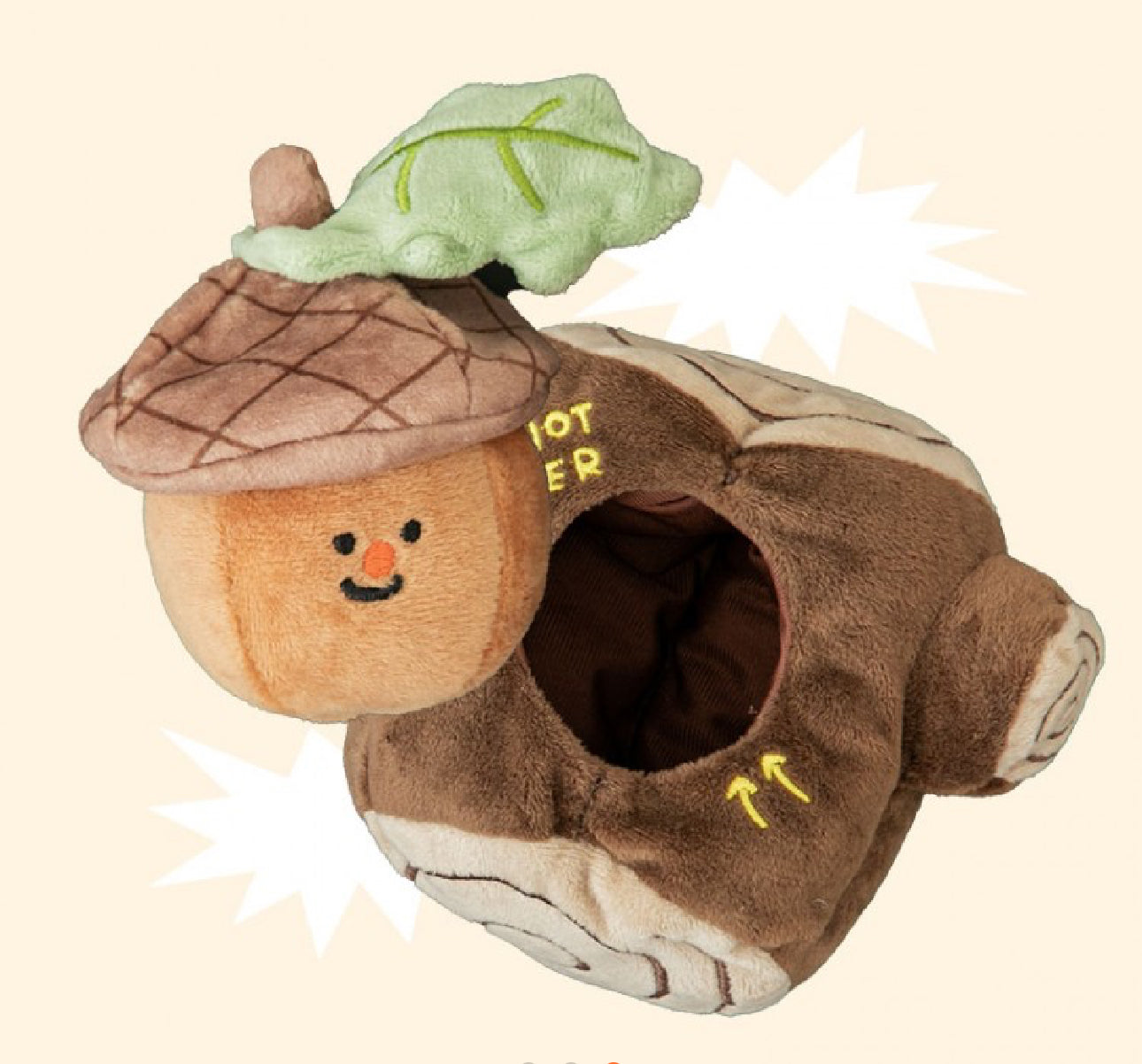 Biteme 🇰🇷-Acorn Tree Stump Toy
