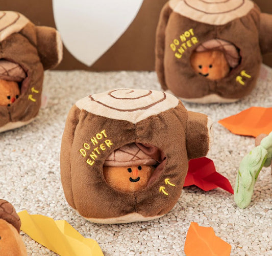 Biteme 🇰🇷-Acorn Tree Stump Toy