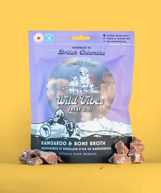 Wildvibe-KANGAROO & BONE BROTH TREATS