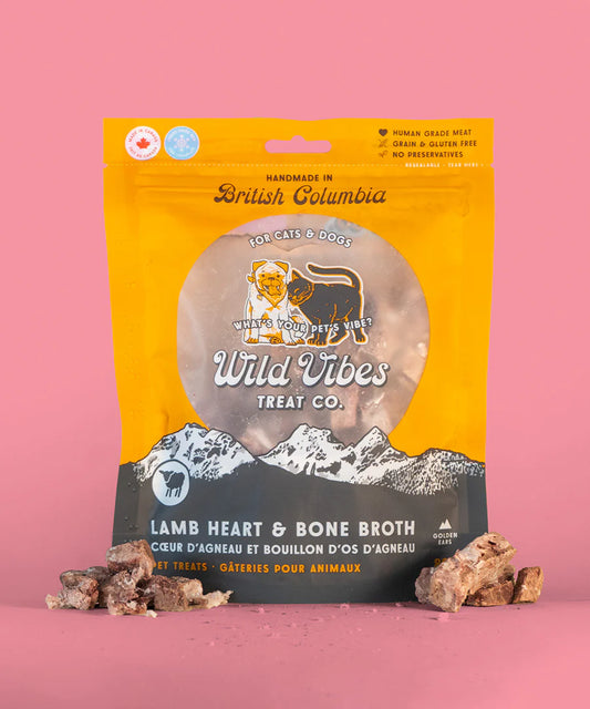 Wildvibe-LAMB HEART & BONE BROTH TREATS