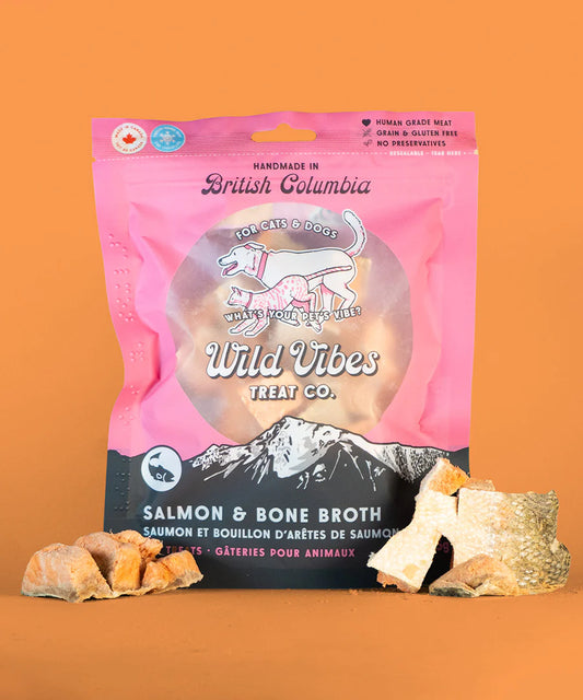 Wildvibe-SALMON & BONE BROTH TREATS
